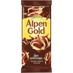 Шоколад, Alpen Gold (Альпен гольд) 90 г Два шоколада темный и белый