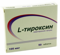 L-Тироксин табл. 0.1 мг 50 шт.