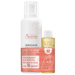 Набор, Avene (Авен) 400 мл + 100 мл Ксеракалм А.Д. крем липидо-восполняющий + масло очищающее