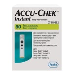 Тест-полоски, Accu-Chek (Акку-чек) 50 шт Инстант